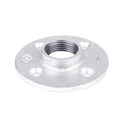 B & K STZ Industries 1 in. FIP each Galvanized Malleable Iron Floor Flange 311UPF-1